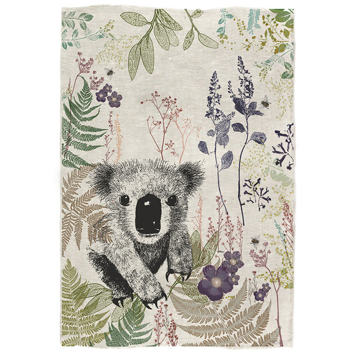 ECO Tea Towel Kindly Koala Design.