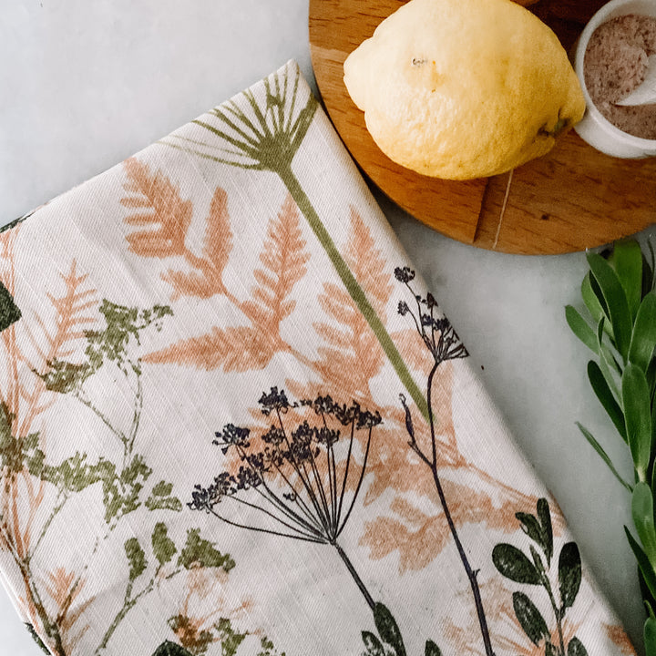 ECO Tea Towel Splendid Fairy-Wren Design.